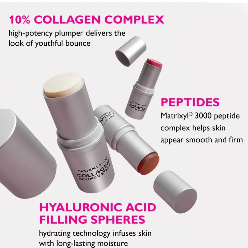 Peter Thomas Roth Instant FirmX Collagen Bounce Stick Blush Bronze or Sheer Glow